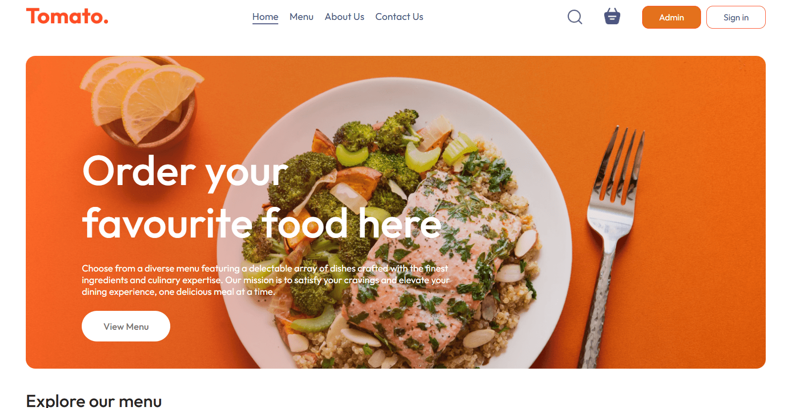 Online Food Delivery & E-Commerce Platform